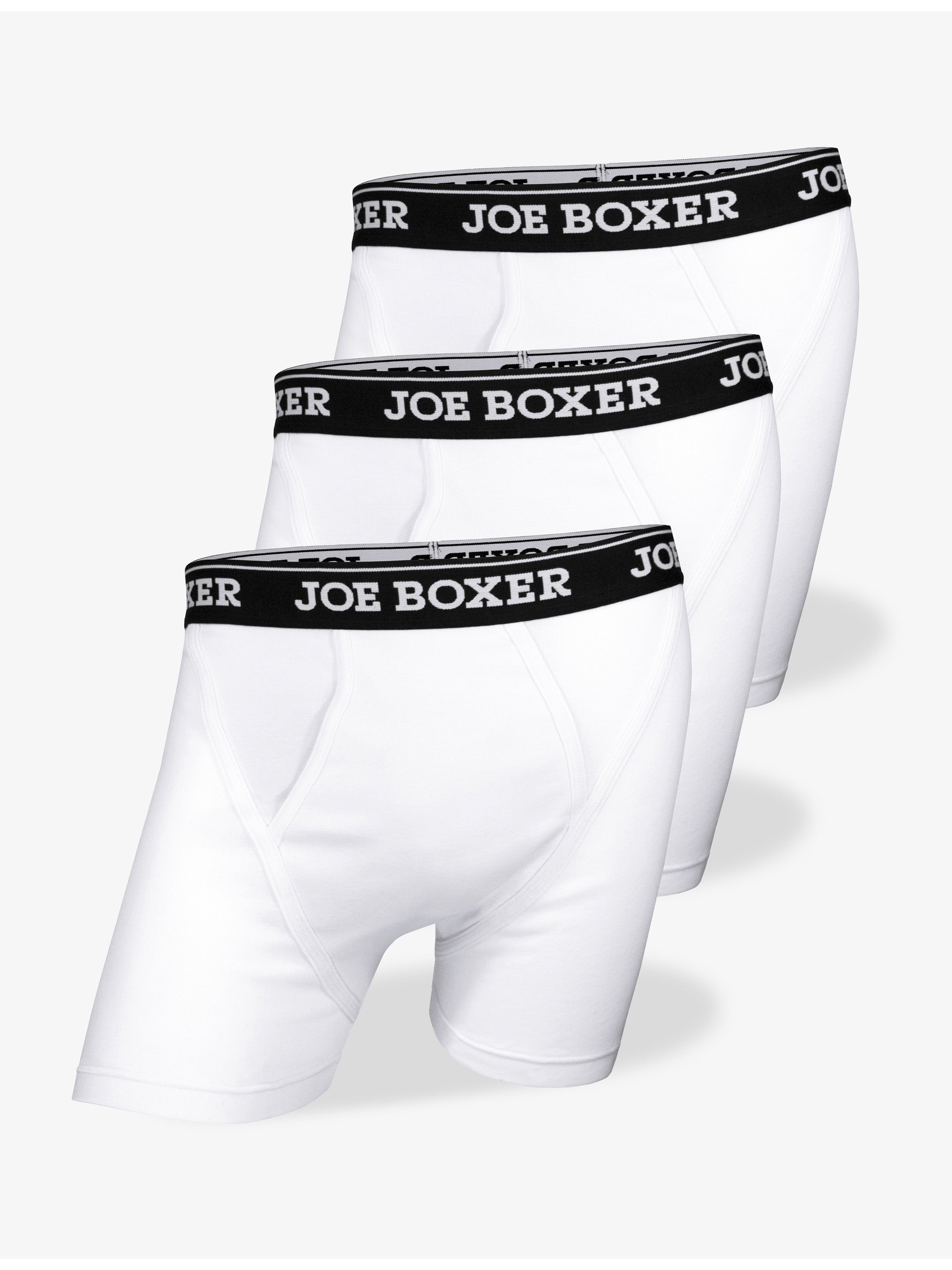 Buy Men's White Boxer Briefs, White Boxer Shorts