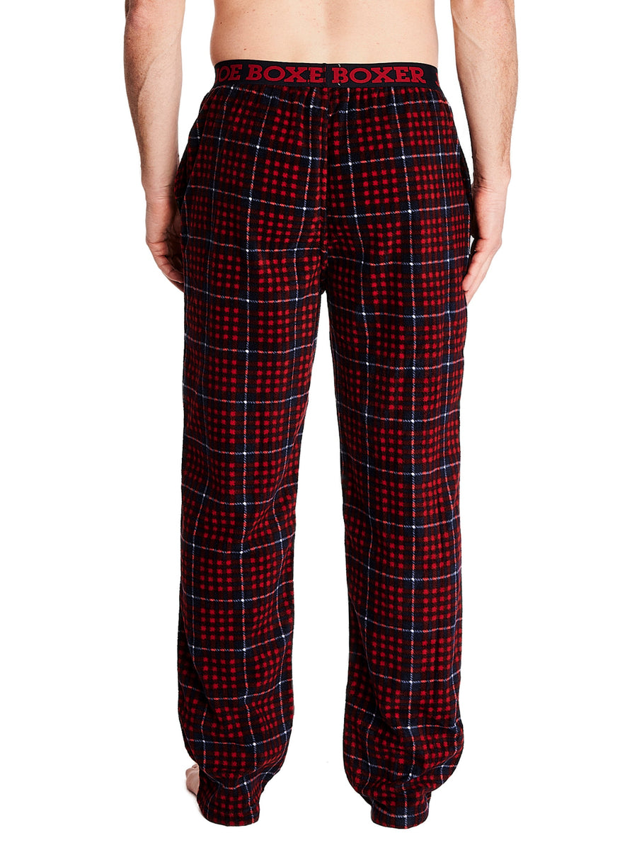 Men's Microfleece Printed Pant | Joe Boxer Canada