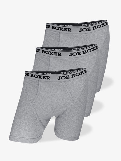 Joe Boxer Non-Binary Performance Mesh Boxer Briefs, Blue