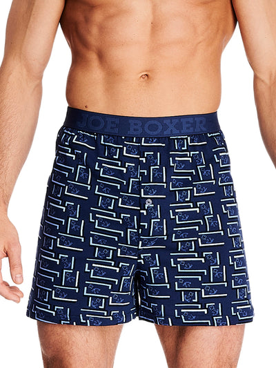 Buy Men's Super Combed Cotton Printed Boxer Shorts with Side Pocket -  Assorted UI01