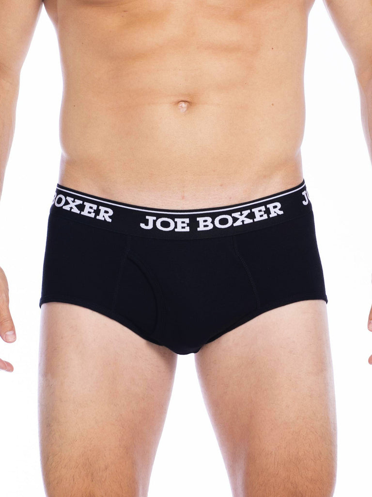 Womens Joe Boxer Panties Boyshort Cotton 6 Pack Panties Mid Rise