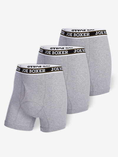 Tech 3-inch Boxerjock 2-Pack Men's Standard, (044) Downpour Gray / / Jet  Gray, X-Small : : Fashion