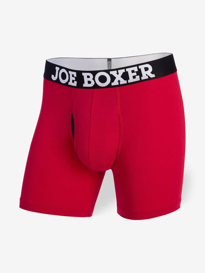 Mens Stance TigTag Boxer Briefs Butter Blend Underwear Large Black/Red  35-38